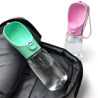 Pies na zewnątrz kot poidło dla zwierząt domowych miska do picia akcesoria przenośne produkt podróżny automatyczny dozownik żywności 1